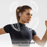 AWEI T93 Earbuds  (AI,OWS,Air Conduction,Sports)