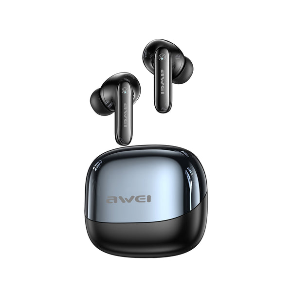 หูฟัง AWEI T88 ANC (TWS, ความหน่วงต่ำ, ระบบตัดเสียงรบกวน ENC Dual)