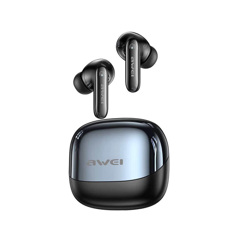 หูฟัง AWEI T88 ANC (TWS, ความหน่วงต่ำ, ระบบตัดเสียงรบกวน ENC Dual)