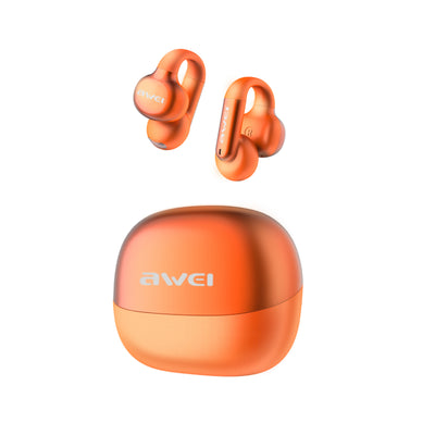 หูฟัง AWEI TZ30 (ดีไซน์ OWS, หูฟังแบบหนีบ, ไมโครโฟนคู่พร้อมระบบตัดเสียงรบกวน ENC)