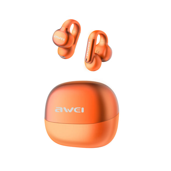 หูฟัง AWEI TZ30 (ดีไซน์ OWS, หูฟังแบบหนีบ, ไมโครโฟนคู่พร้อมระบบตัดเสียงรบกวน ENC)