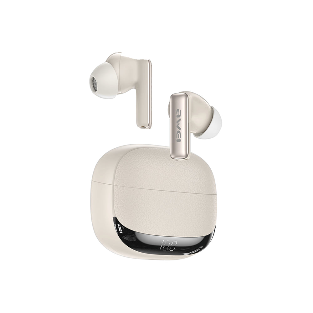 หูฟัง AWEI T88 ANC (TWS, ความหน่วงต่ำ, ระบบตัดเสียงรบกวน ENC Dual)