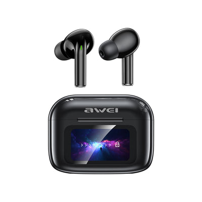 หูฟัง AWEI T52pro (เชื่อมต่อไร้สาย, ไฟ RGB Ambient Light)