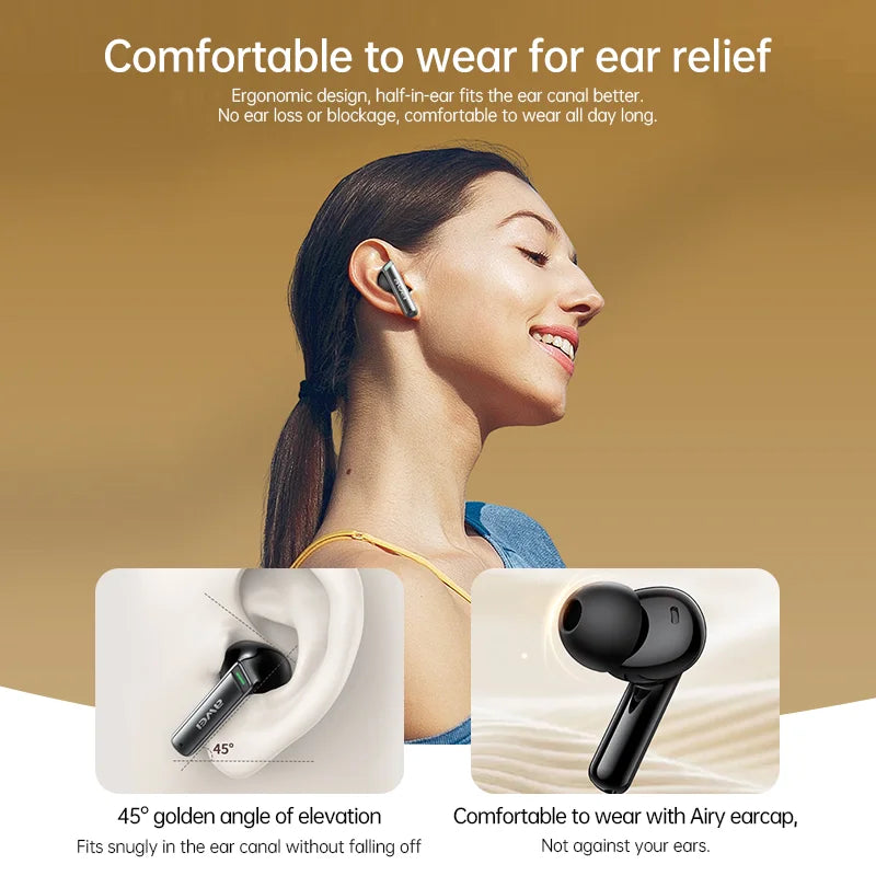 AWEI T88 ANC AI Headphones (AI Translation,ENC Dual Noise Cancellation)