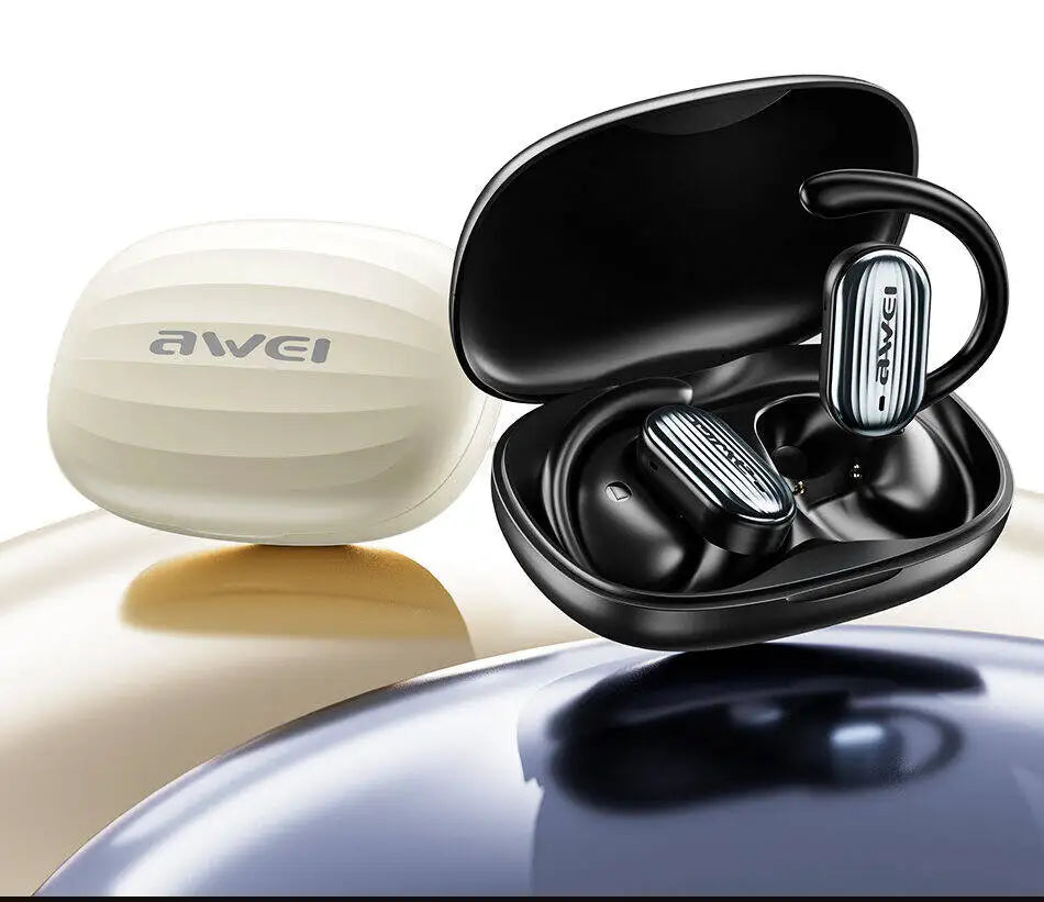 หูฟังไร้สายแบบเกี่ยวหูสำหรับเล่นกีฬา AWEI T95