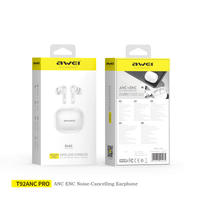 AWEI T92 ANC Pro หูฟัง (ระบบเสียงคมชัด, ระบบตัดเสียงรบกวนแบบแอคทีฟ, โทรออกเสียงคมชัด) thumbnail
