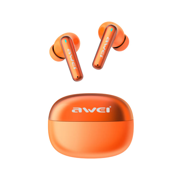 AWEI T92 ANC Pro หูฟัง (ระบบเสียงคมชัด, ระบบตัดเสียงรบกวนแบบแอคทีฟ, โทรออกเสียงคมชัด)